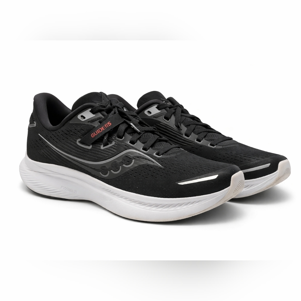 SAUCONY Women's Guide 16 Black Engineered Mesh Running Size 9.5